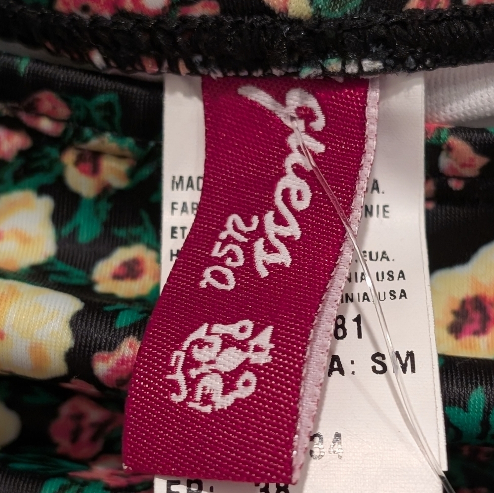 Guess Floral Swim Bikini Bottom Size Small - Picture 6 of 6